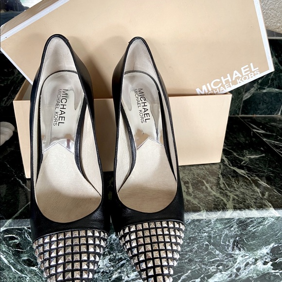 Michael Kors Shoes - MIKAEL KORS Black Studded Shoes